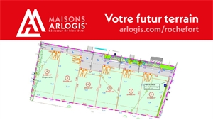 terrain a batir à la vente -   17230  SAINT OUEN D AUNIS, surface 489 m2 vente terrain a batir - UBI427374920